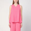 Semicouture Pink Prya viscose top